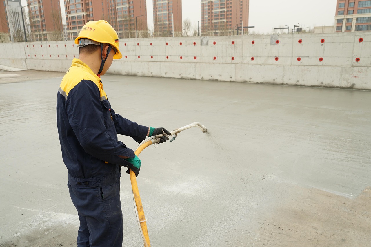 waterproofing, workers, construction site, roof top, men, working, spraying, safety gear, pressure spray, waterproofing, waterproofing, waterproofing, waterproofing, waterproofing